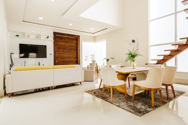 modern big living room